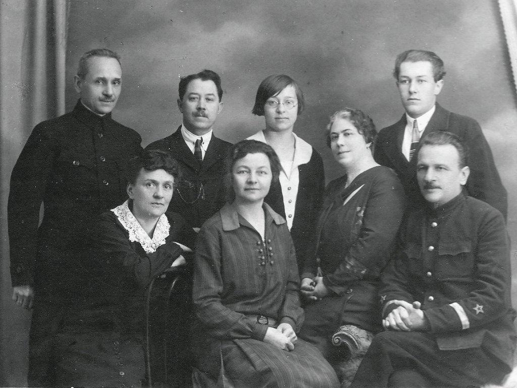 Семья Ломан. 1930 г.