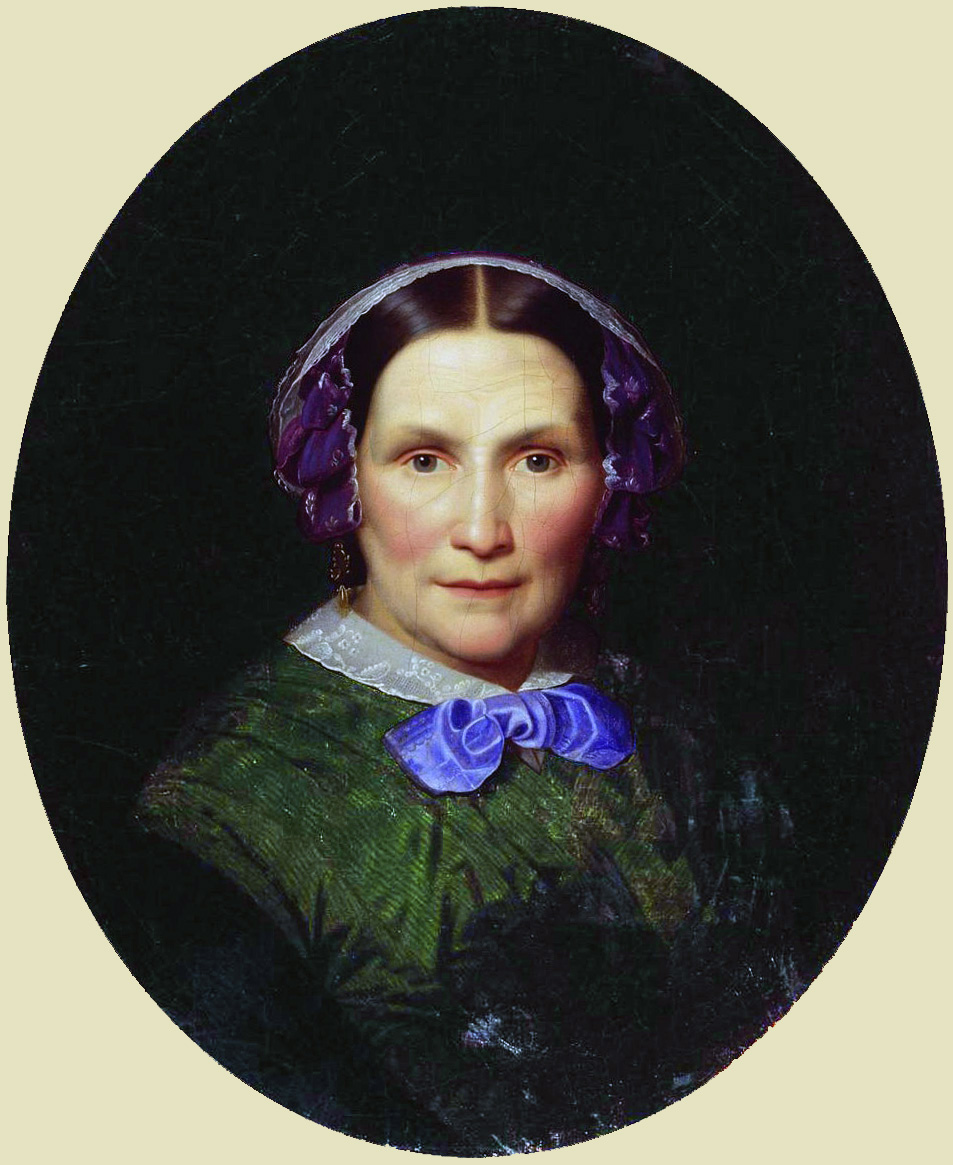Анна/Амалия Егоровна Бекман (Гейнц), 1851 г.