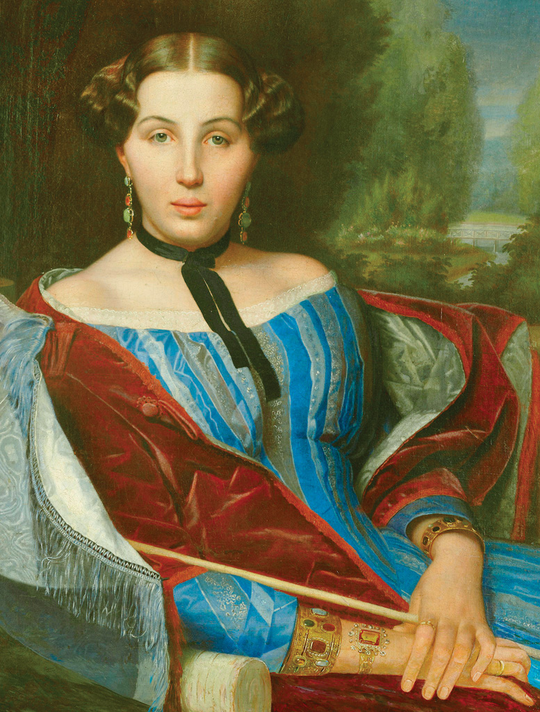 Юлия Фёдоровна Бекман (Циммерман). 1850-е годы.